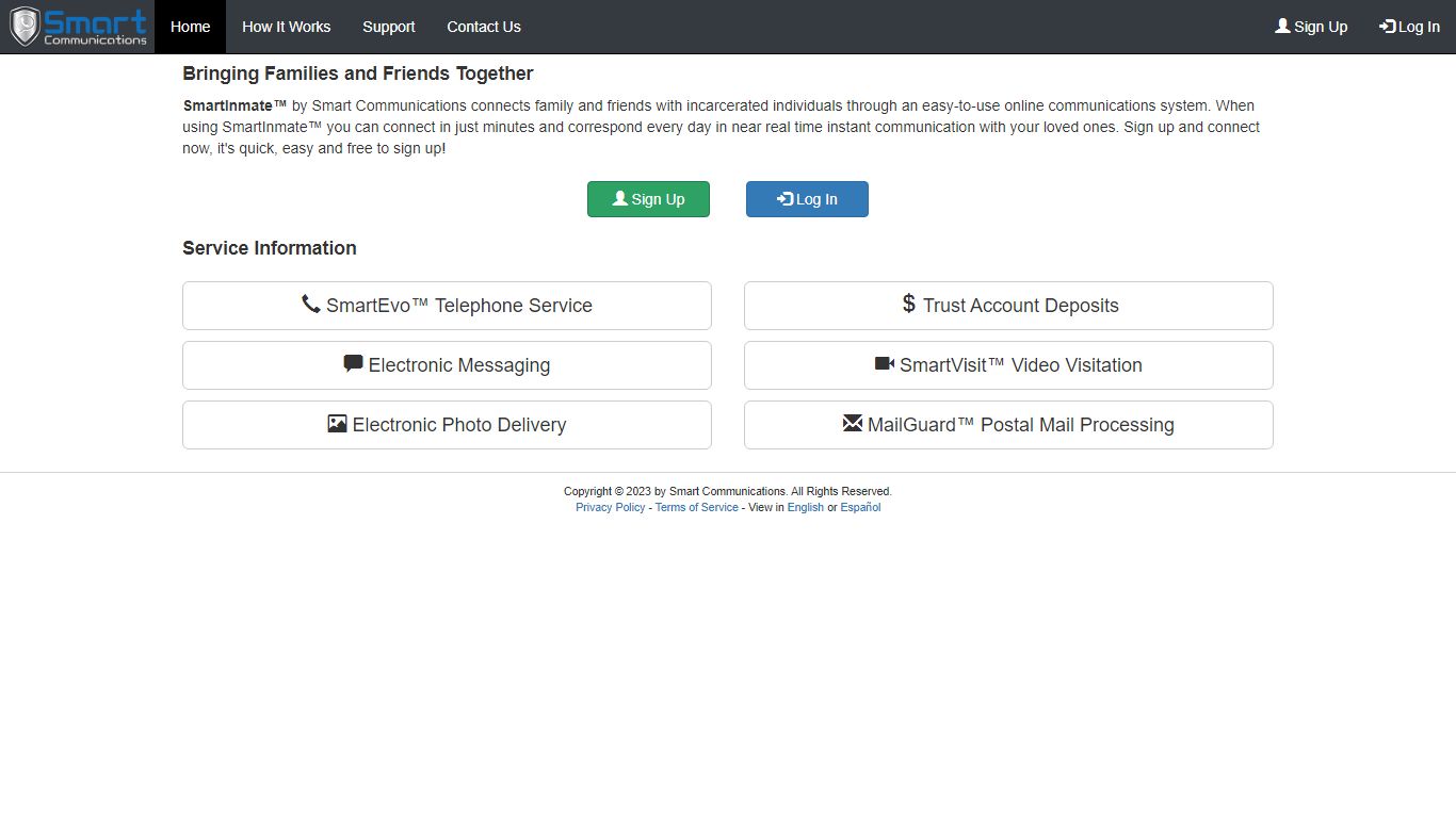 SmartInmate™ - Corrections Communications Services